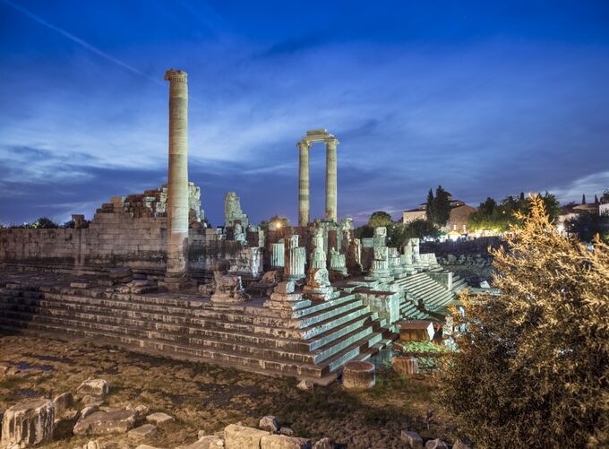トルコ・イズミル近郊ディディマ古代都市の観光エリア トルコ・イズミル近郊ディディマ古代都市の観光エリア